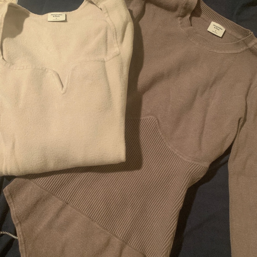 Abercrombie bundle bodysuit sweaters
